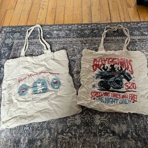 CHAPPELL ROAN AND BOYGENIUS TOTE BAGS
